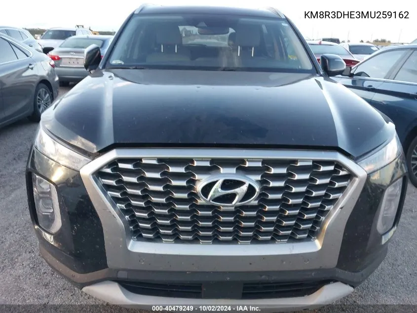 2021 Hyundai Palisade Sel VIN: KM8R3DHE3MU259162 Lot: 40479249