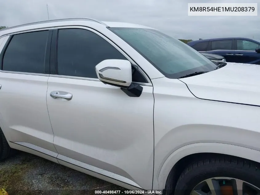 KM8R54HE1MU208379 2021 Hyundai Palisade Limited