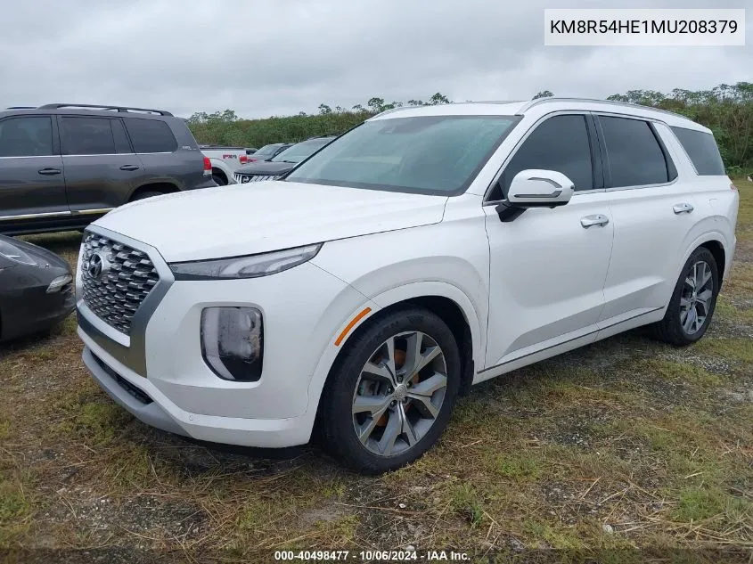 KM8R54HE1MU208379 2021 Hyundai Palisade Limited