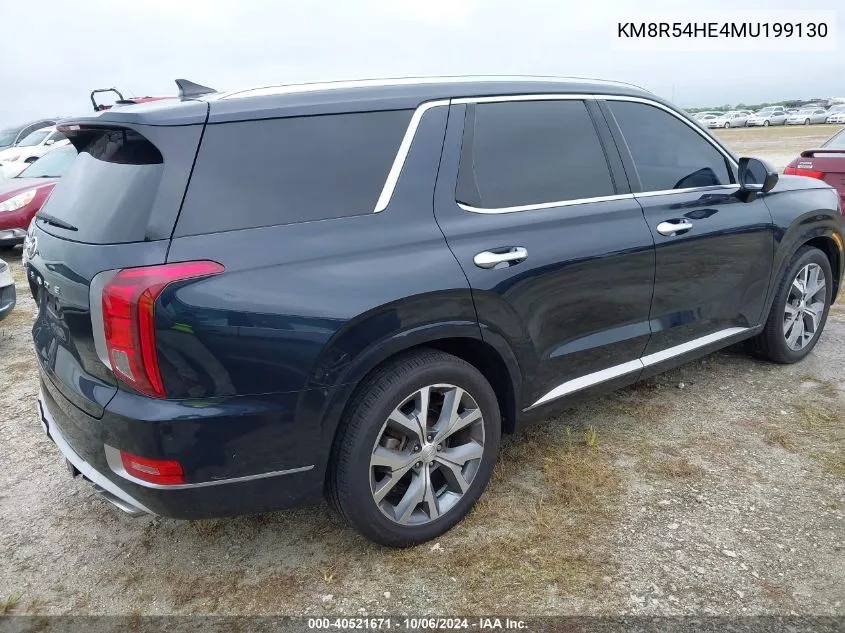 2021 Hyundai Palisade Limited VIN: KM8R54HE4MU199130 Lot: 40521671