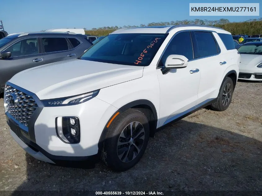 2021 Hyundai Palisade Sel VIN: KM8R24HEXMU277161 Lot: 40555639