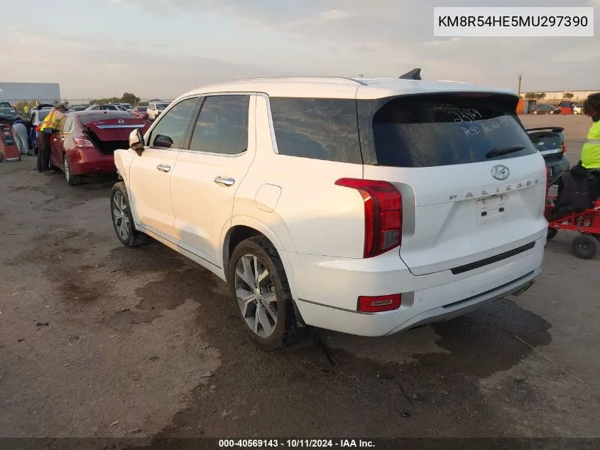 KM8R54HE5MU297390 2021 Hyundai Palisade Limited