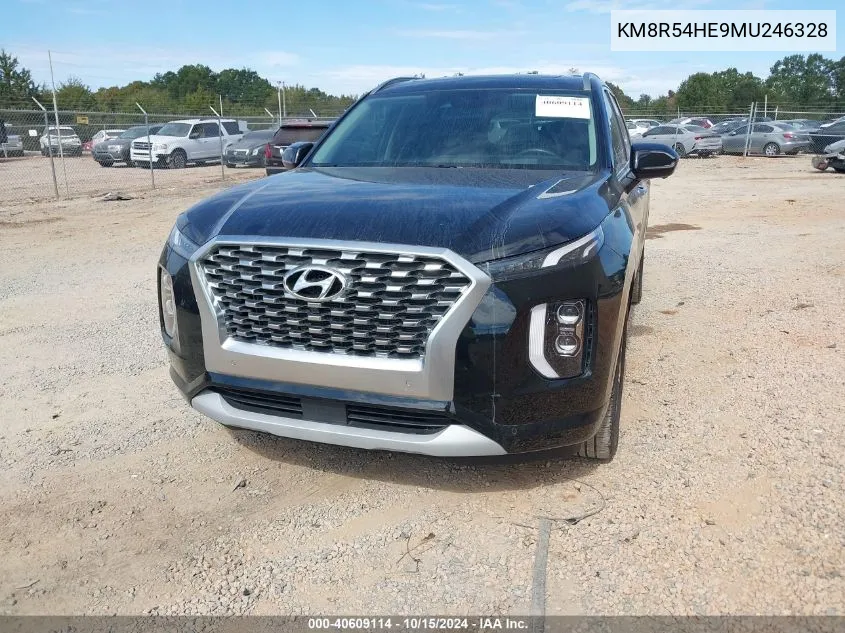 2021 Hyundai Palisade Limited VIN: KM8R54HE9MU246328 Lot: 40609114