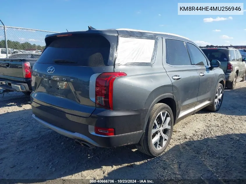 KM8R44HE4MU256946 2021 Hyundai Palisade Sel