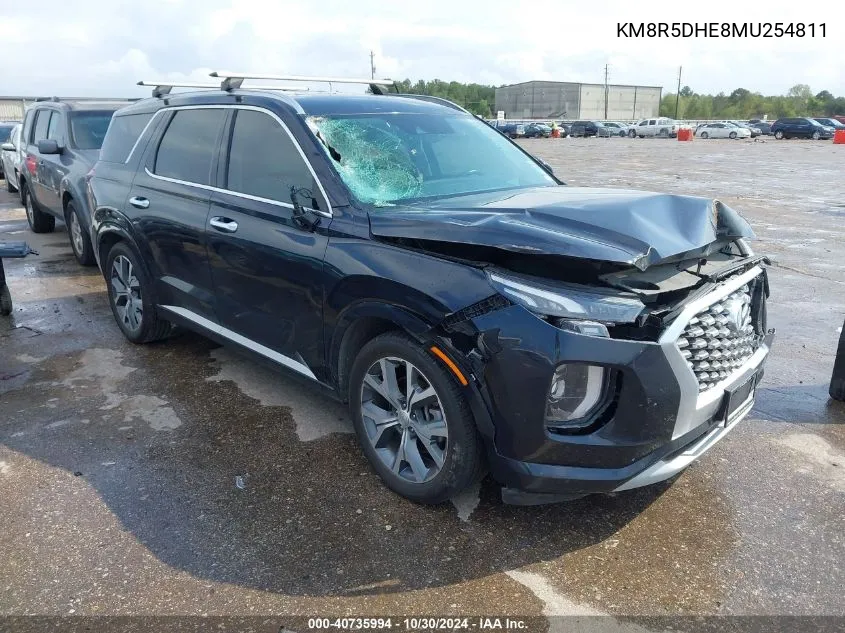 2021 Hyundai Palisade Limited VIN: KM8R5DHE8MU254811 Lot: 40735994