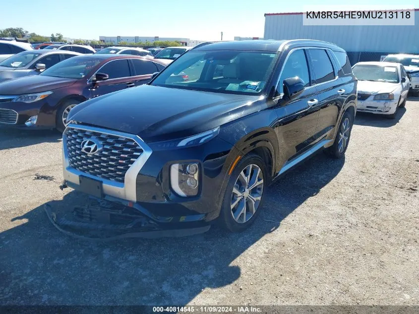 KM8R54HE9MU213118 2021 Hyundai Palisade Limited