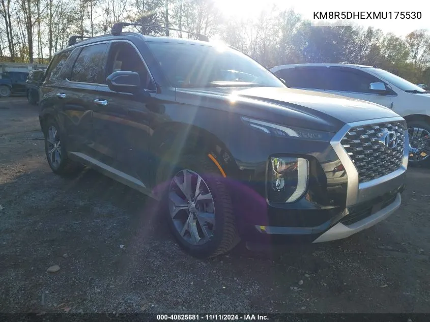 2021 Hyundai Palisade Limited VIN: KM8R5DHEXMU175530 Lot: 40825681