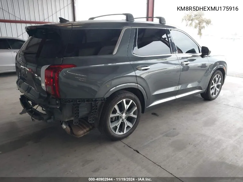 2021 Hyundai Palisade Limited VIN: KM8R5DHEXMU175916 Lot: 40902944