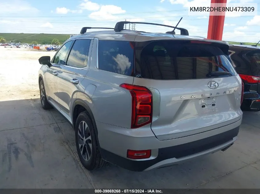 KM8R2DHE8NU473309 2022 Hyundai Palisade Sel