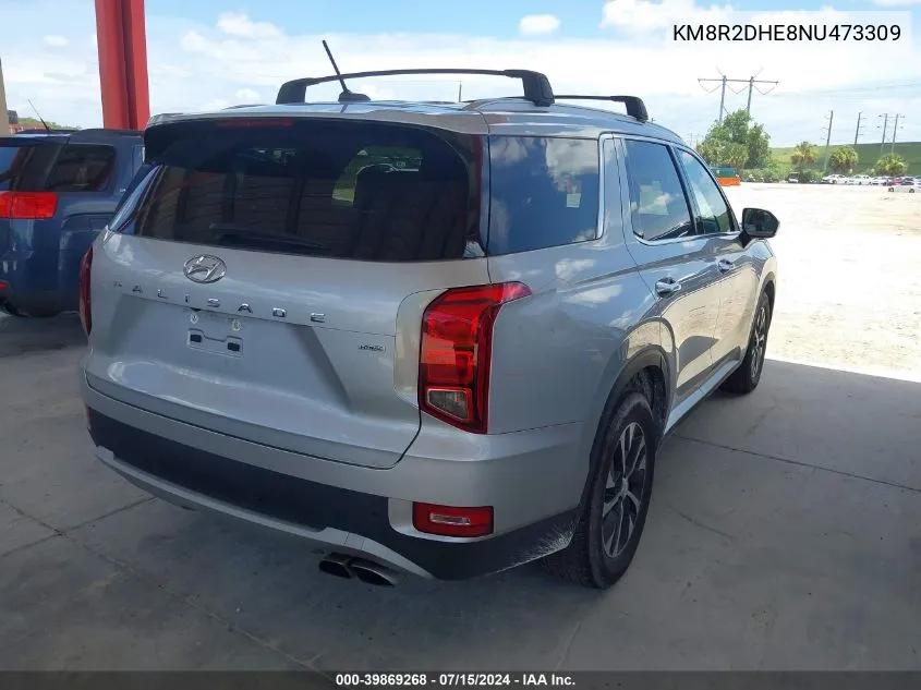 KM8R2DHE8NU473309 2022 Hyundai Palisade Sel