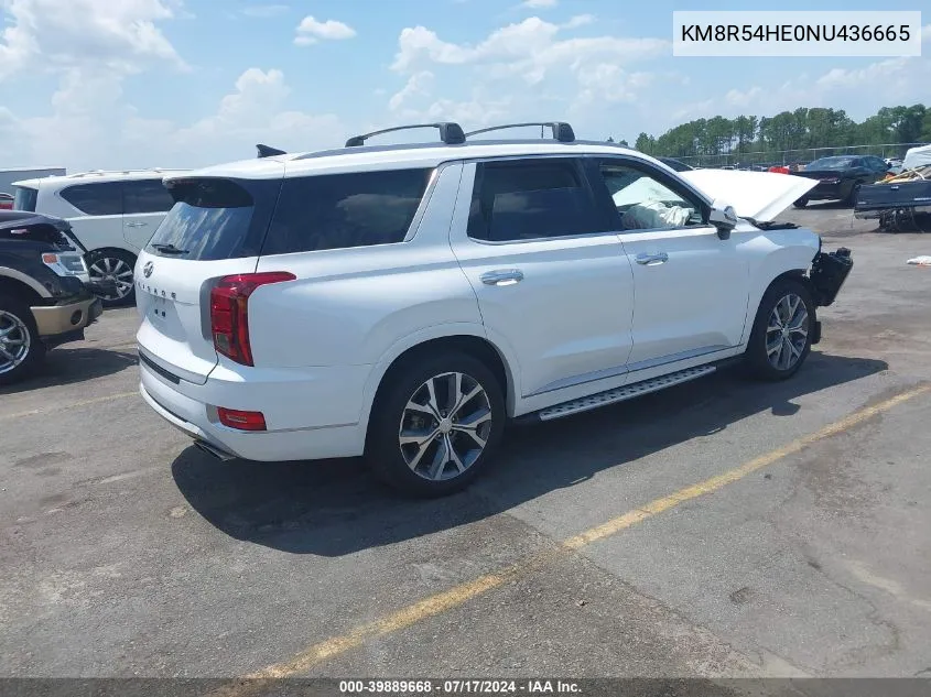 KM8R54HE0NU436665 2022 Hyundai Palisade Limited