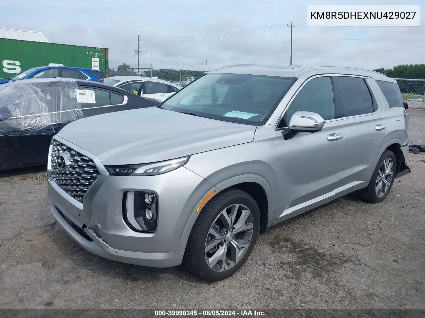 KM8R5DHEXNU429027 2022 Hyundai Palisade Limited