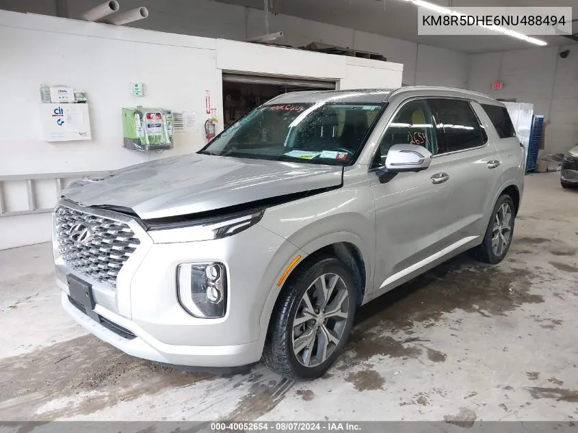 KM8R5DHE6NU488494 2022 Hyundai Palisade Limited