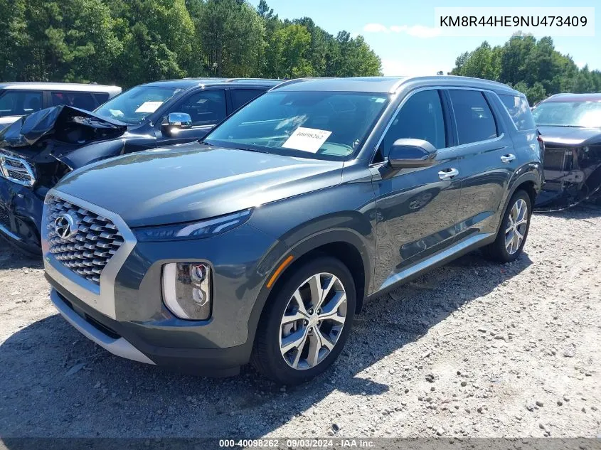 KM8R44HE9NU473409 2022 Hyundai Palisade Sel