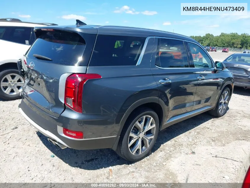 KM8R44HE9NU473409 2022 Hyundai Palisade Sel