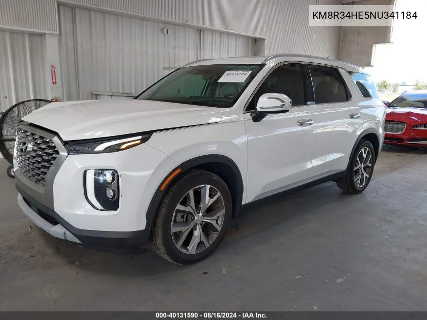 KM8R34HE5NU341184 2022 Hyundai Palisade Sel