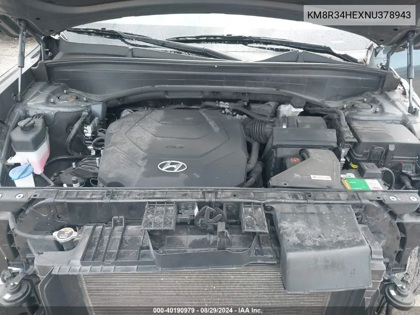 KM8R34HEXNU378943 2022 Hyundai Palisade Sel