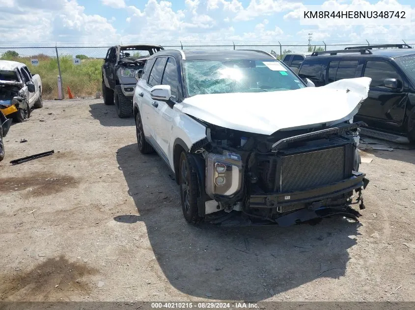 KM8R44HE8NU348742 2022 Hyundai Palisade Sel