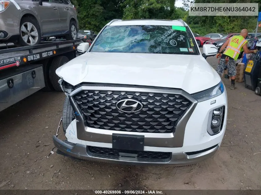 2022 Hyundai Palisade Calligraphy VIN: KM8R7DHE6NU364042 Lot: 40269806