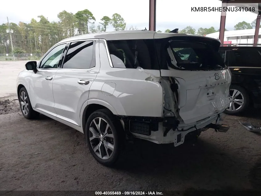 2022 Hyundai Palisade Limited VIN: KM8R54HE5NU341048 Lot: 40355469