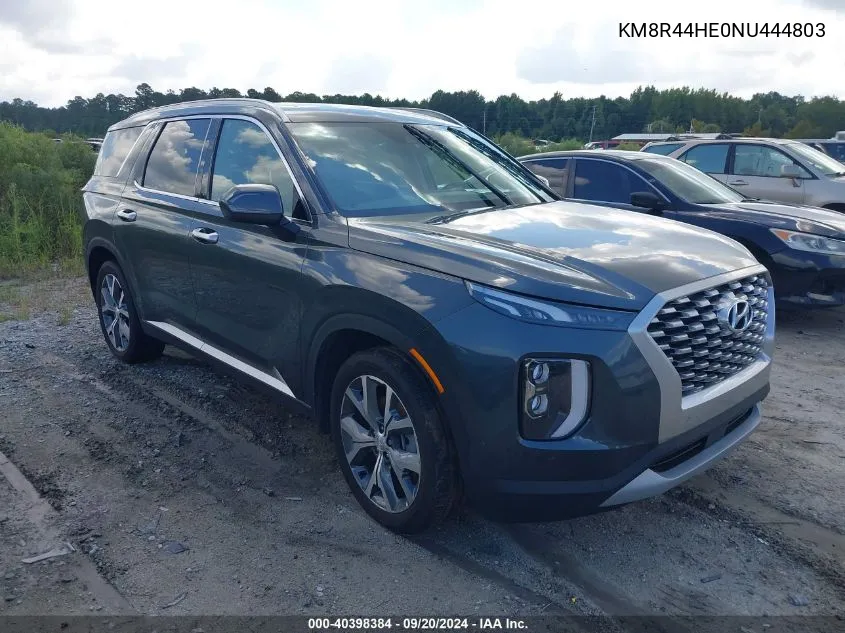 2022 Hyundai Palisade Sel VIN: KM8R44HE0NU444803 Lot: 40398384