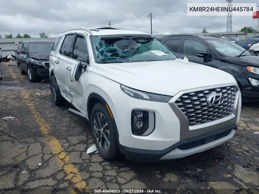 2022 Hyundai Palisade Sel VIN: KM8R24HE8NU445784 Lot: 40456013