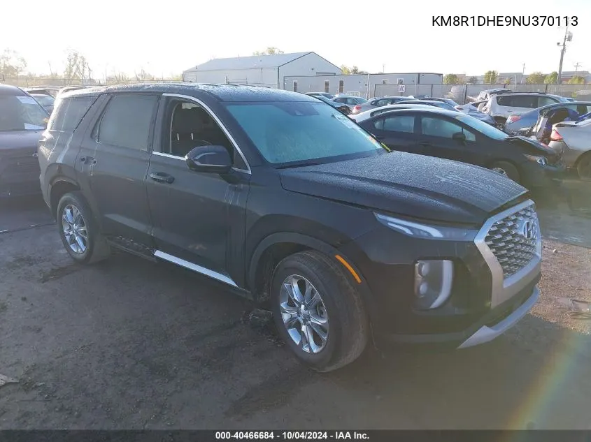 2022 Hyundai Palisade Se VIN: KM8R1DHE9NU370113 Lot: 40466684