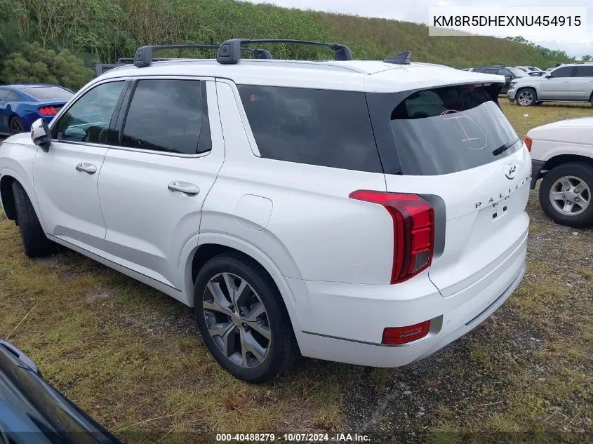 KM8R5DHEXNU454915 2022 Hyundai Palisade Limited