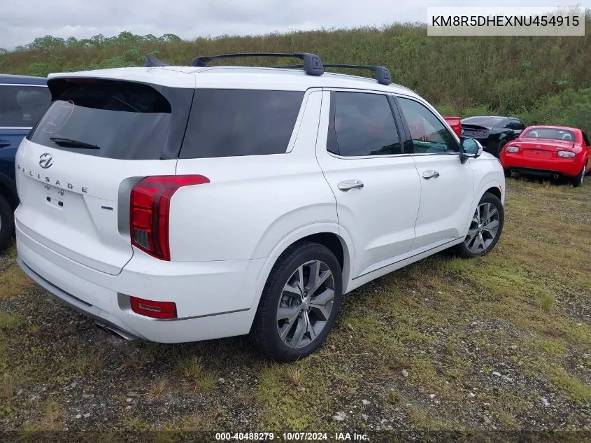 KM8R5DHEXNU454915 2022 Hyundai Palisade Limited