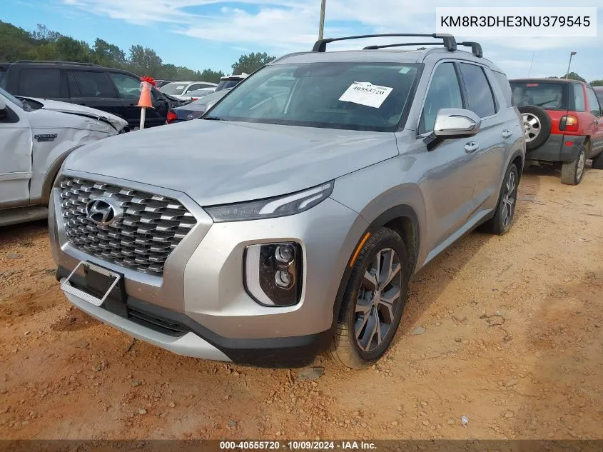 KM8R3DHE3NU379545 2022 Hyundai Palisade Sel