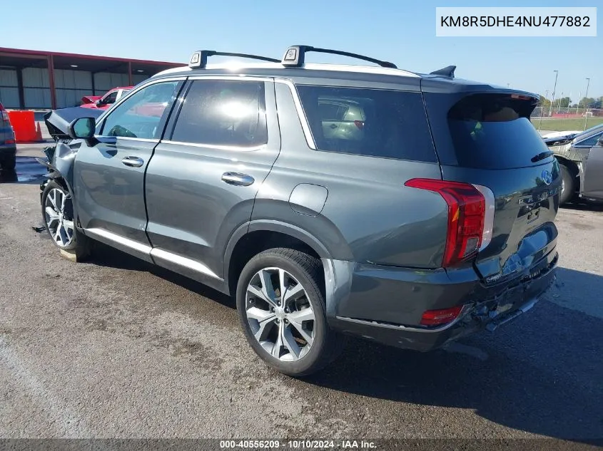 KM8R5DHE4NU477882 2022 Hyundai Palisade Limited