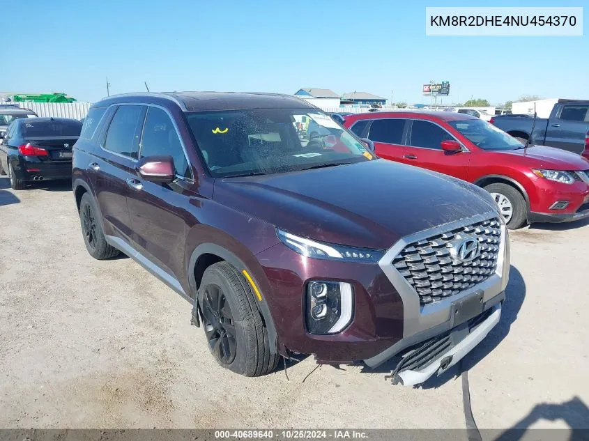 2022 Hyundai Palisade Sel VIN: KM8R2DHE4NU454370 Lot: 40689640