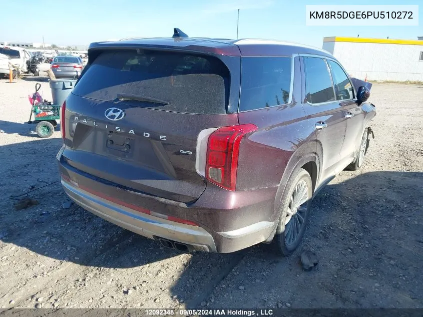 KM8R5DGE6PU510272 2023 Hyundai Palisade Limited