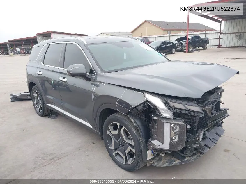 2023 Hyundai Palisade Sel VIN: KM8R44GE2PU522874 Lot: 39313555