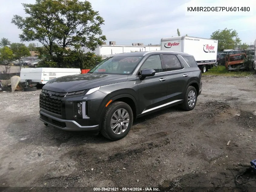 2023 Hyundai Palisade Sel VIN: KM8R2DGE7PU601480 Lot: 39421621