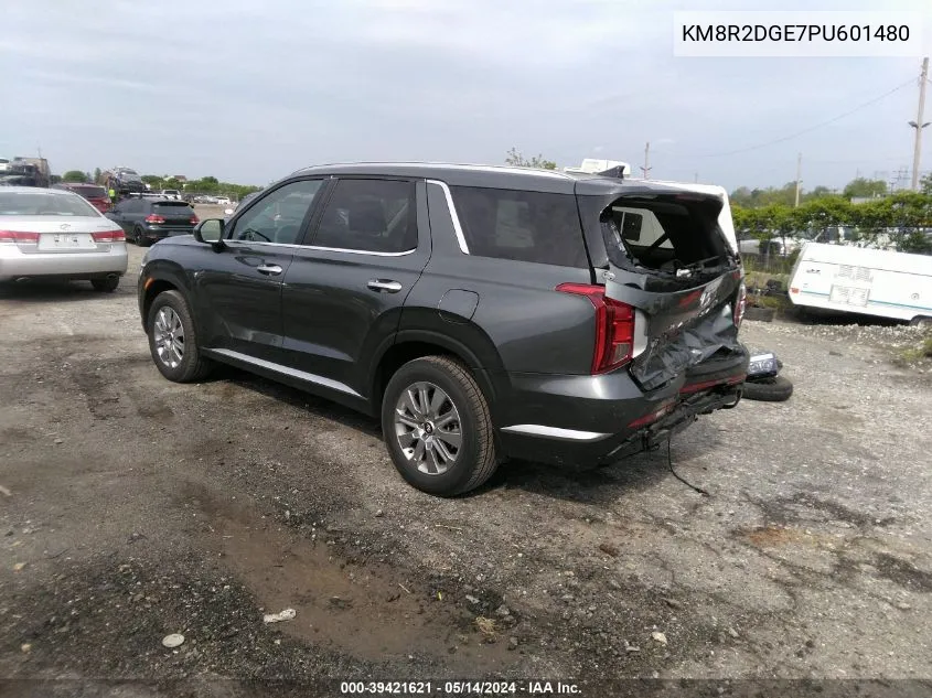 2023 Hyundai Palisade Sel VIN: KM8R2DGE7PU601480 Lot: 39421621