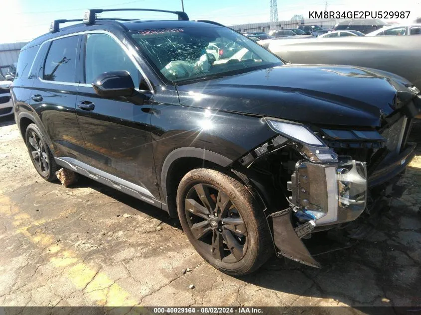 2023 Hyundai Palisade Xrt VIN: KM8R34GE2PU529987 Lot: 40029164