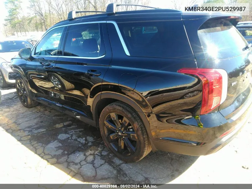 2023 Hyundai Palisade Xrt VIN: KM8R34GE2PU529987 Lot: 40029164