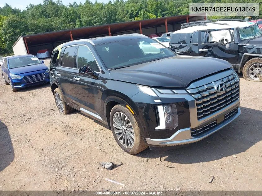 2023 Hyundai Palisade Calligraphy VIN: KM8R74GE2PU613649 Lot: 40036939