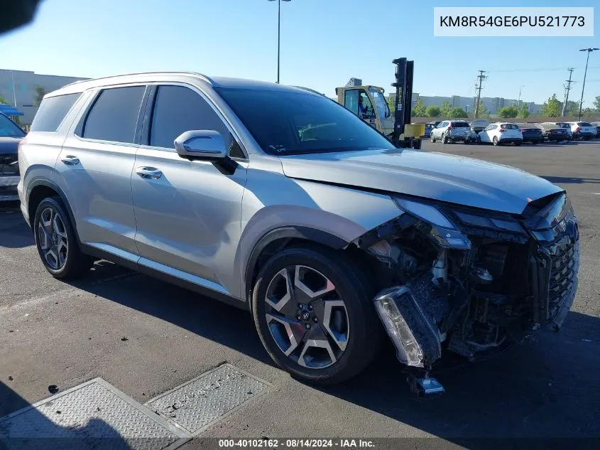 2023 Hyundai Palisade Limited VIN: KM8R54GE6PU521773 Lot: 40102162