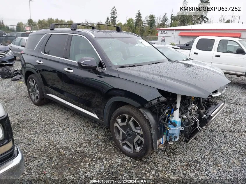 2023 Hyundai Palisade Limited VIN: KM8R5DGEXPU637252 Lot: 40169771