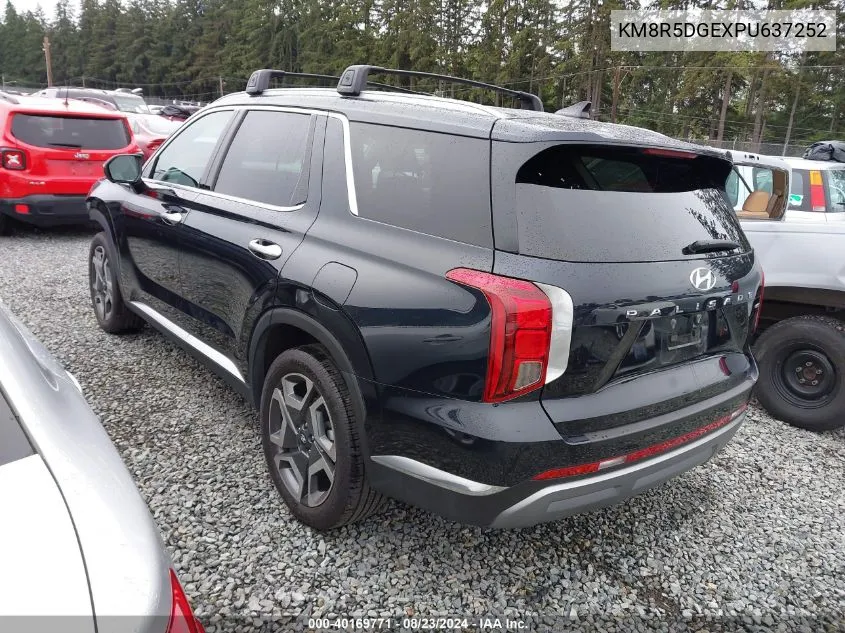 KM8R5DGEXPU637252 2023 Hyundai Palisade Limited