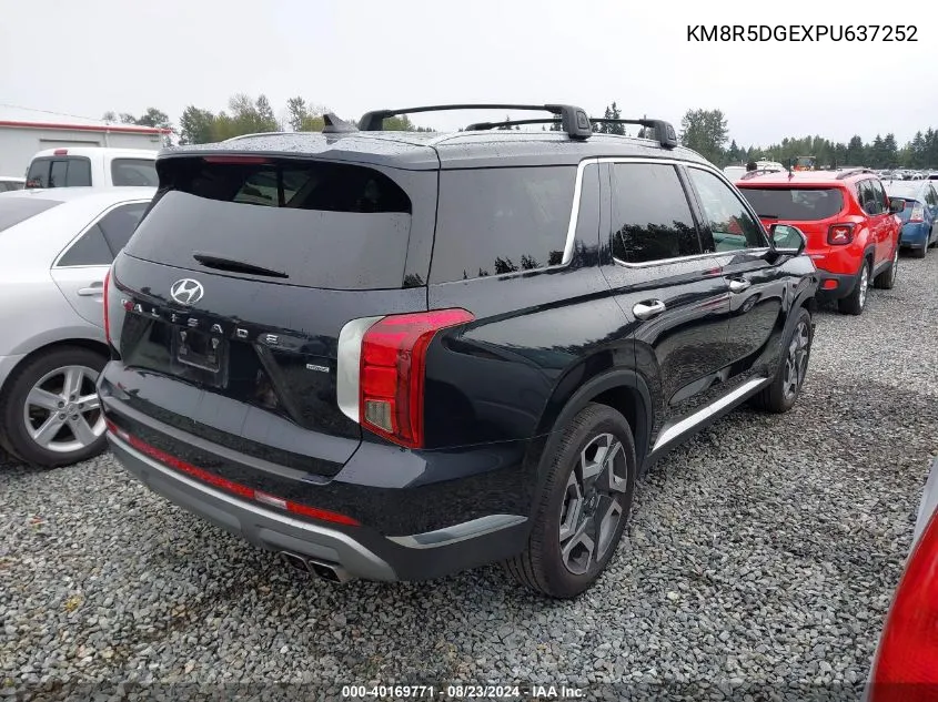 2023 Hyundai Palisade Limited VIN: KM8R5DGEXPU637252 Lot: 40169771