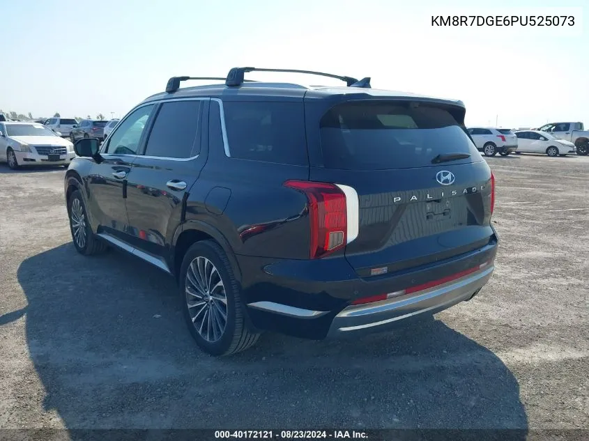 2023 Hyundai Palisade Calligraphy VIN: KM8R7DGE6PU525073 Lot: 40172121