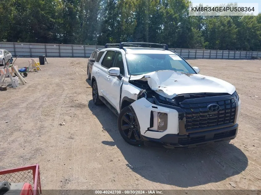 2023 Hyundai Palisade Xrt VIN: KM8R34GE4PU508364 Lot: 40242708