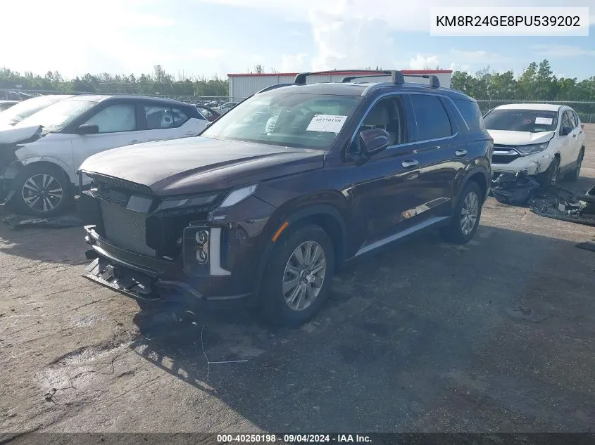 2023 Hyundai Palisade Sel VIN: KM8R24GE8PU539202 Lot: 40250198