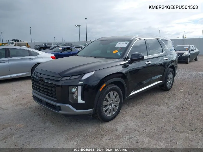 2023 Hyundai Palisade Sel VIN: KM8R24GE8PU504563 Lot: 40256963