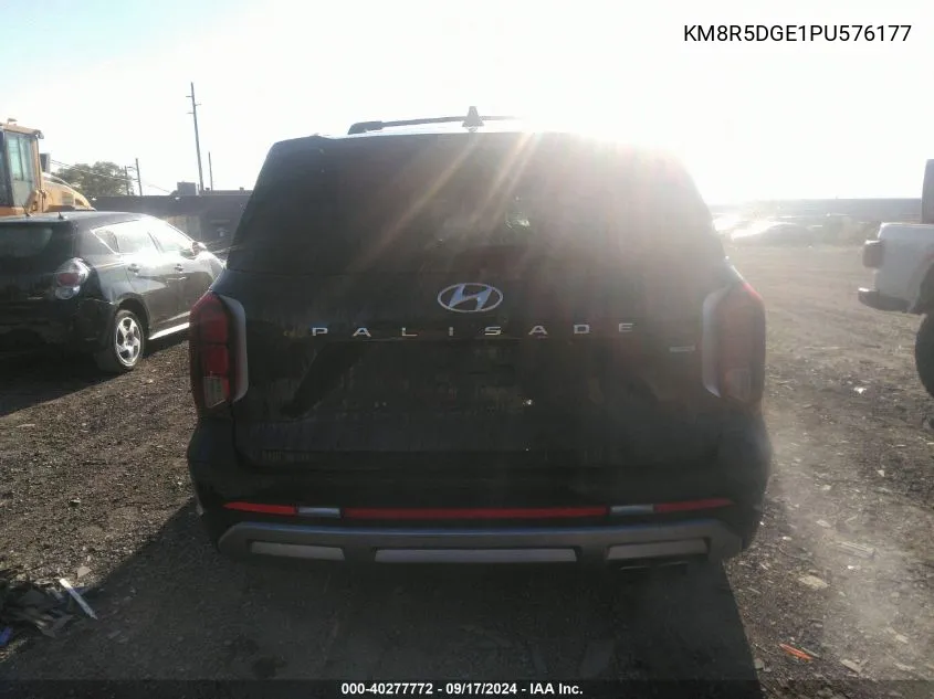 2023 Hyundai Palisade Limited VIN: KM8R5DGE1PU576177 Lot: 40277772