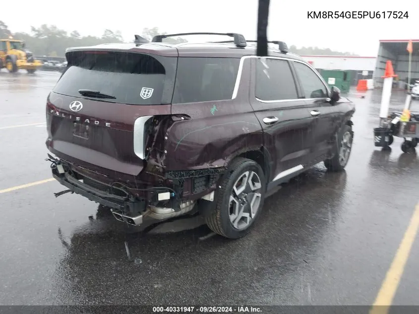 KM8R54GE5PU617524 2023 Hyundai Palisade Limited