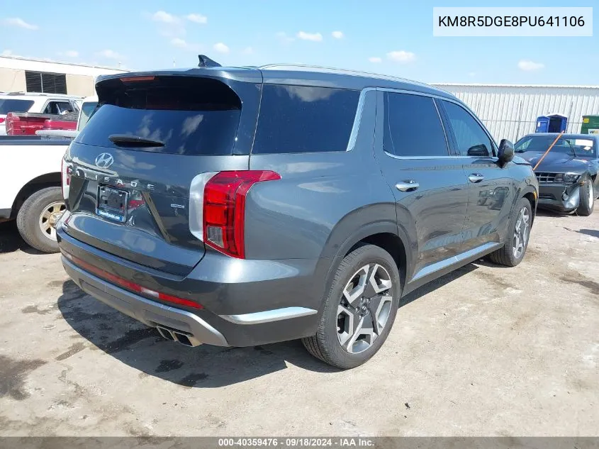 2023 Hyundai Palisade Limited VIN: KM8R5DGE8PU641106 Lot: 40359476